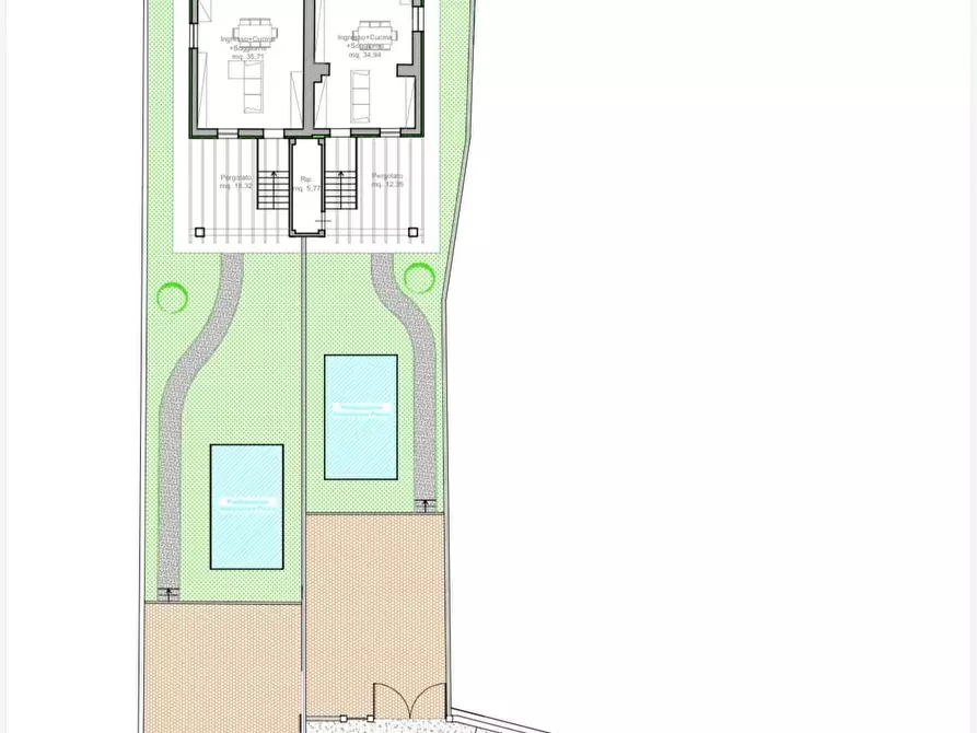 Immagine 9 di Casa bifamiliare in vendita  a Capannori