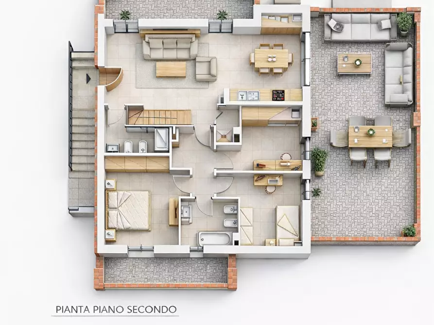 Immagine 24 di Appartamento in vendita  a Pontedera