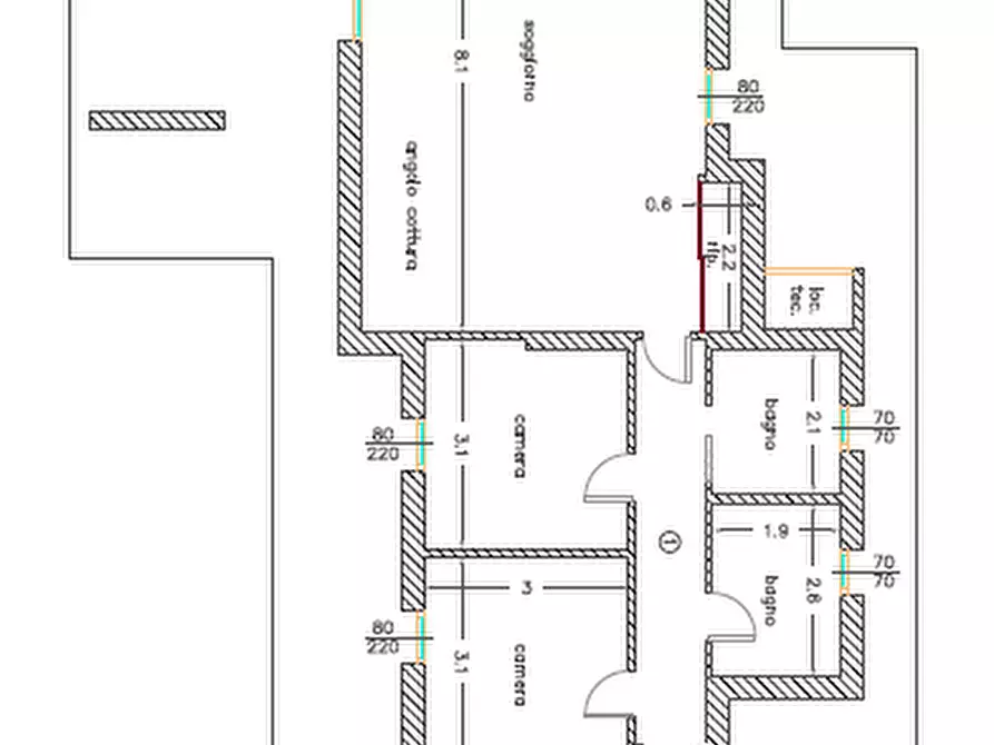 Immagine 9 di Villa in vendita  a Castelnuovo Magra