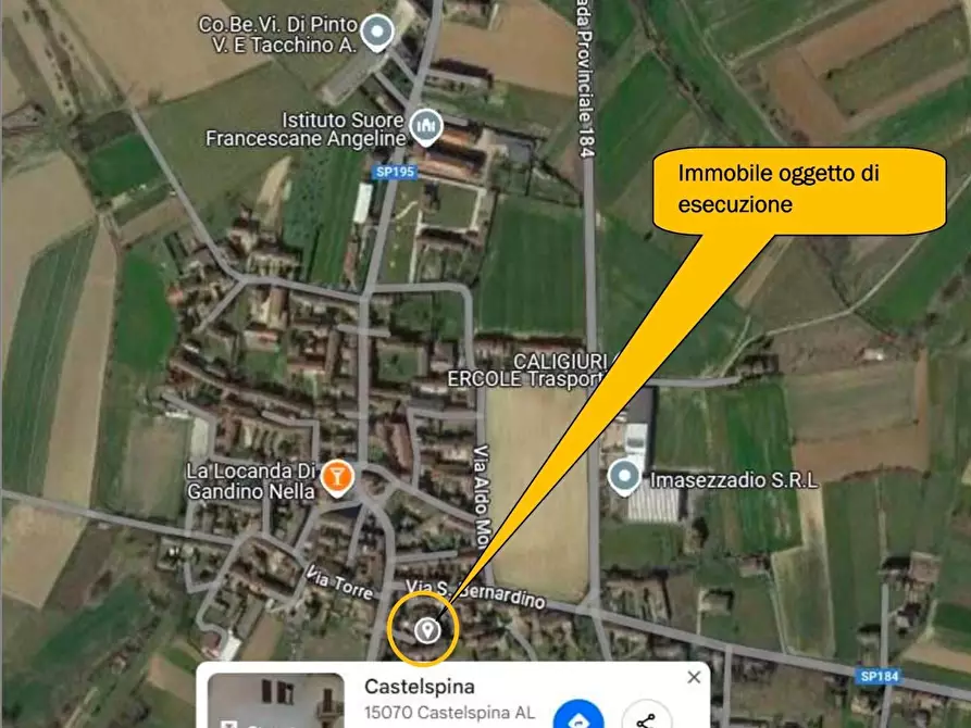 Immagine 1 di Appartamento in vendita  a Castelspina