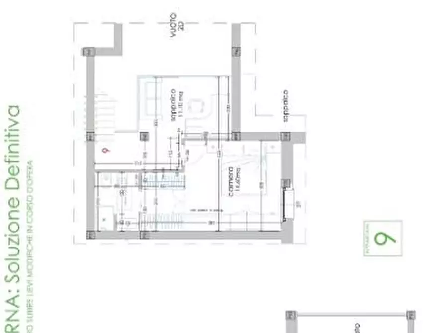 Immagine 2 di Appartamento in vendita  a Castelnuovo Magra