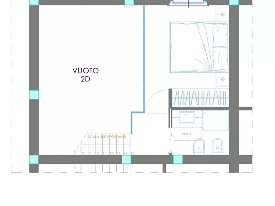 Immagine 2 di Appartamento in vendita  a Castelnuovo Magra