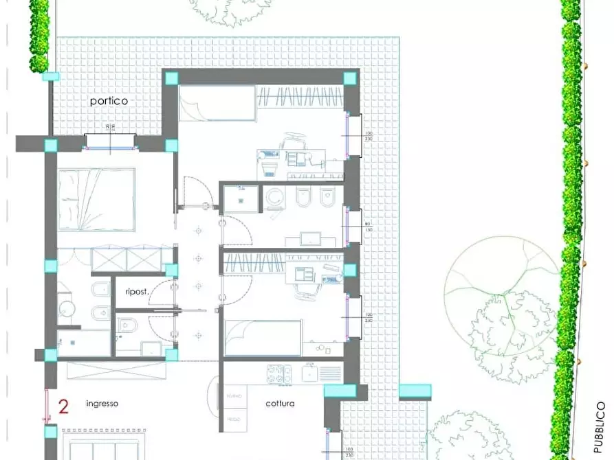 Immagine 1 di Appartamento in vendita  a Castelnuovo Magra