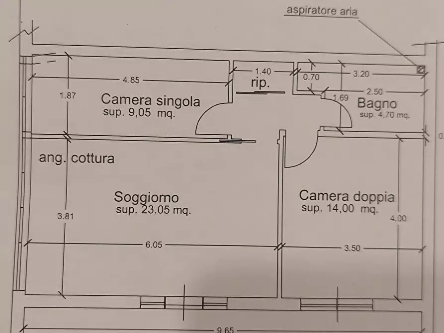 Immagine 1 di Appartamento in vendita  a Carrara