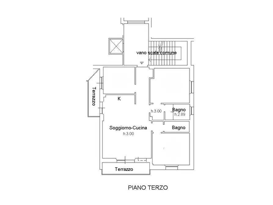 Immagine 29 di Appartamento in vendita  a Siena