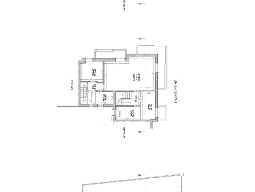 Immagine 2 di Villetta a schiera in vendita  a Viareggio