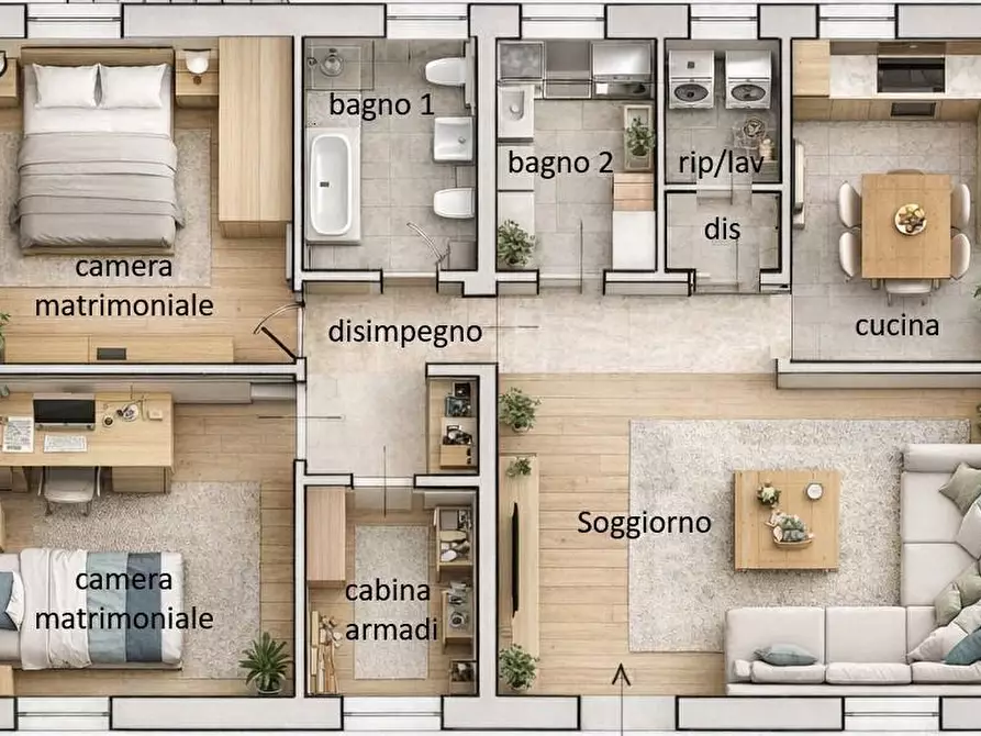 Immagine 8 di Appartamento in vendita  a Porcari