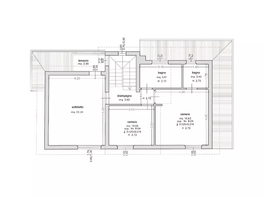 Immagine 8 di Villa in vendita  a San Giuliano Terme