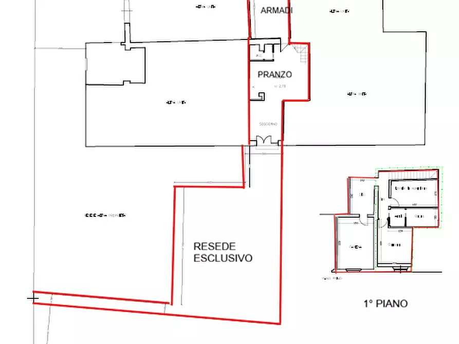 Immagine 28 di Casa bifamiliare in vendita  a Vicopisano