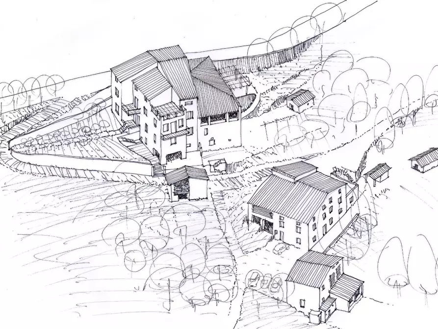 Immagine 8 di Casa colonica in vendita  a Lucca