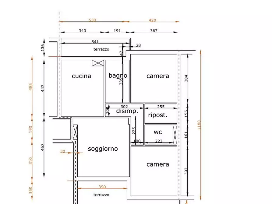 Immagine 21 di Appartamento in vendita  a Lamporecchio