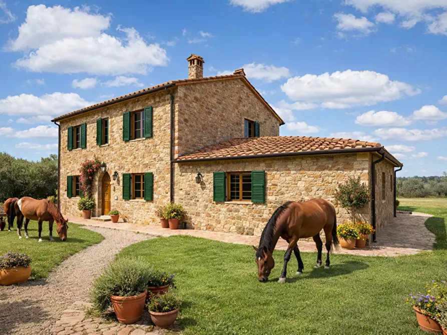 Immagine 1 di Casa colonica in vendita  a Casciana Terme Lari