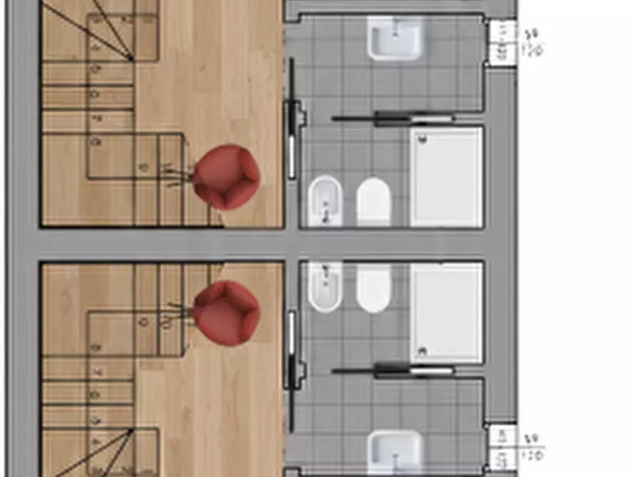 Immagine 14 di Appartamento in vendita  a Collesalvetti