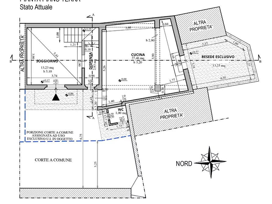 Immagine 2 di Terratetto in vendita  a Cascina