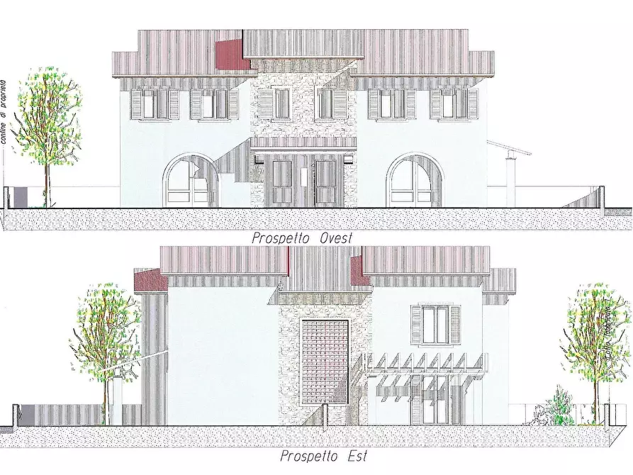 Immagine 1 di Casa bifamiliare in vendita  a Massa E Cozzile