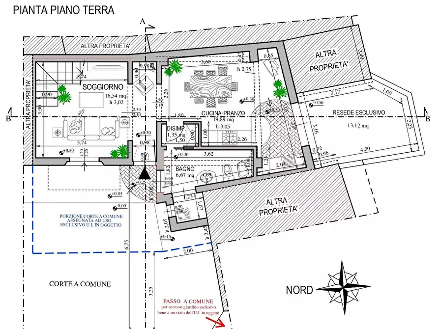 Immagine 1 di Terratetto in vendita  a Cascina
