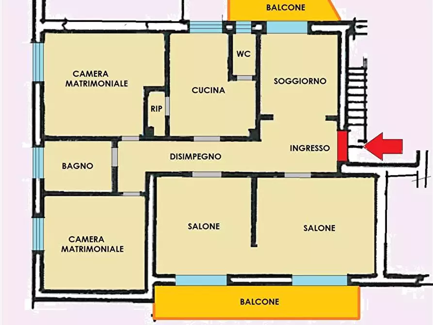 Immagine 15 di Appartamento in vendita  a Massa