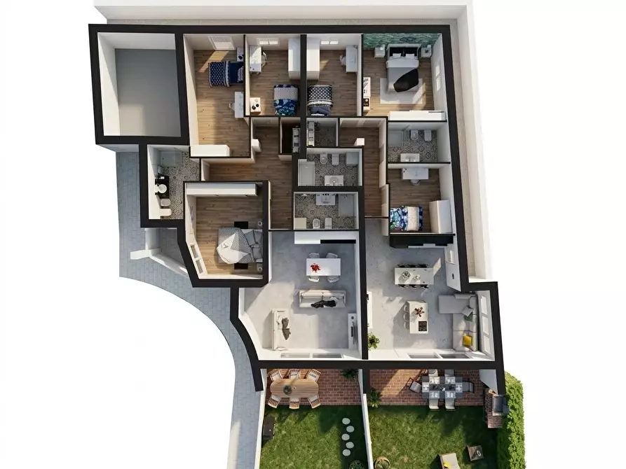 Immagine 7 di Appartamento in vendita  a Ponsacco