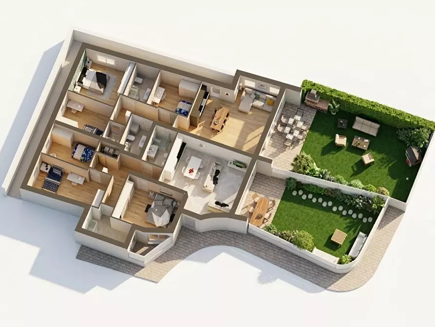 Immagine 3 di Appartamento in vendita  a Ponsacco