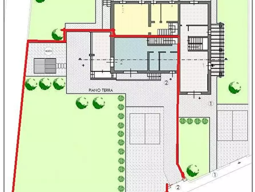 Immagine 18 di Casa trifamiliare in vendita  a Cascina