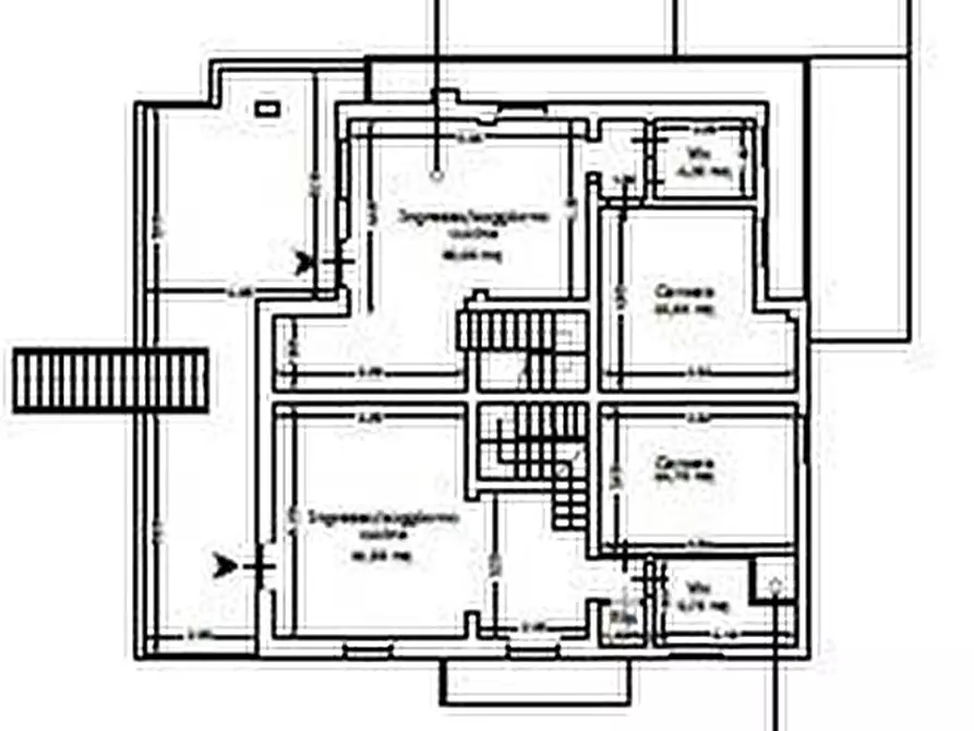 Immagine 2 di Casa quadrifamiliare in vendita  a Carrara