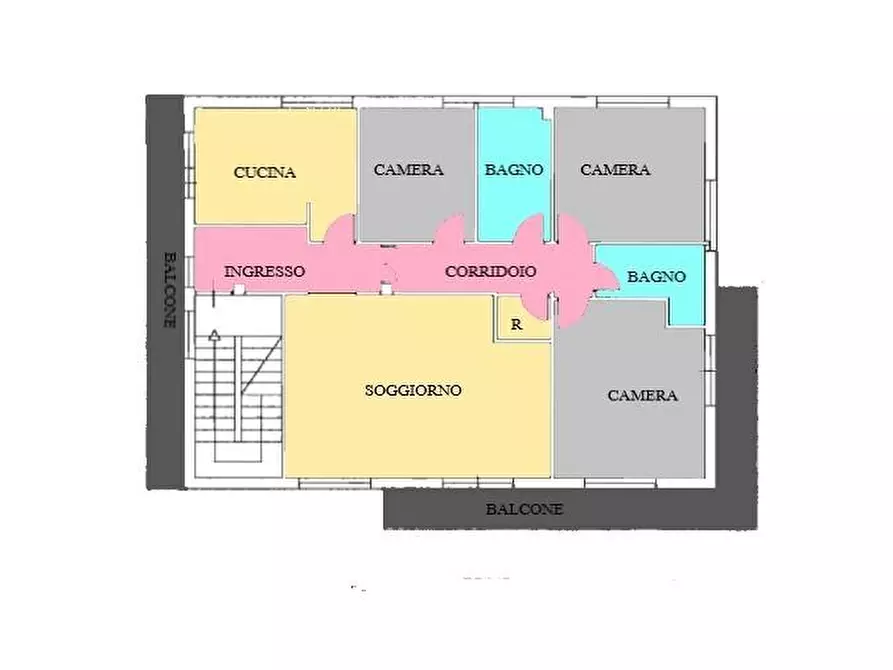 Immagine 1 di Appartamento in vendita  a Carrara