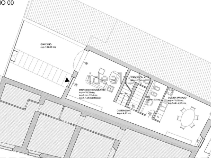 Immagine 1 di Terratetto in vendita  a Pisa