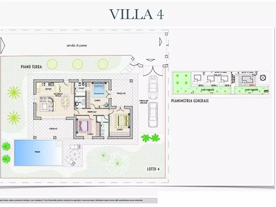 Immagine 2 di Villa in vendita  a Pietrasanta