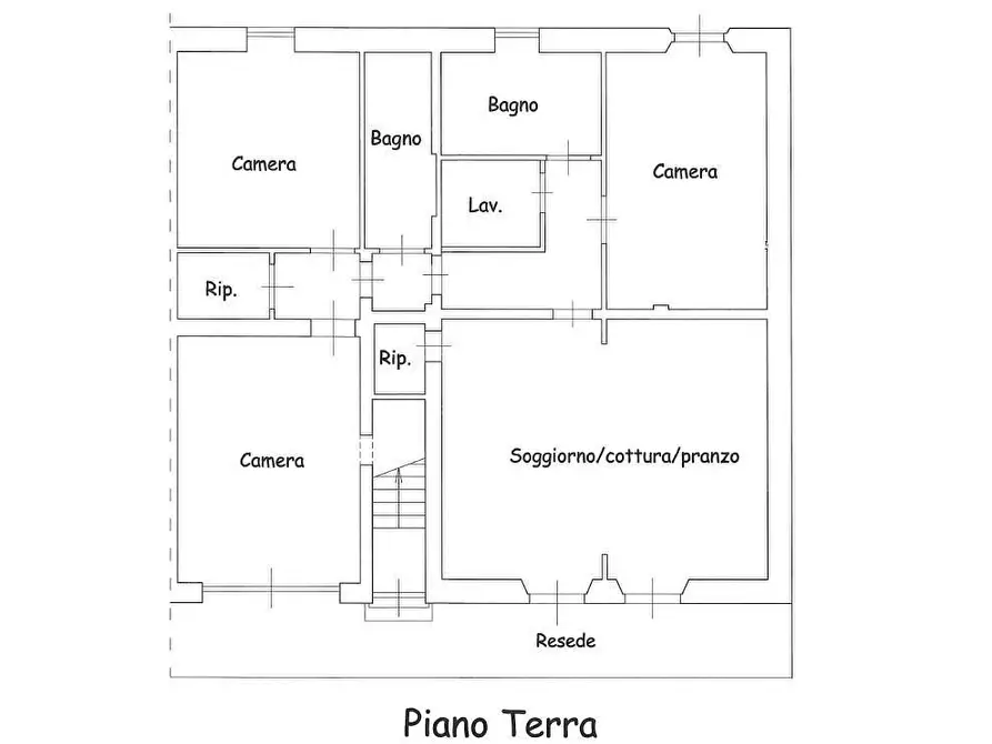 Immagine 5 di Appartamento in vendita  a Cascina