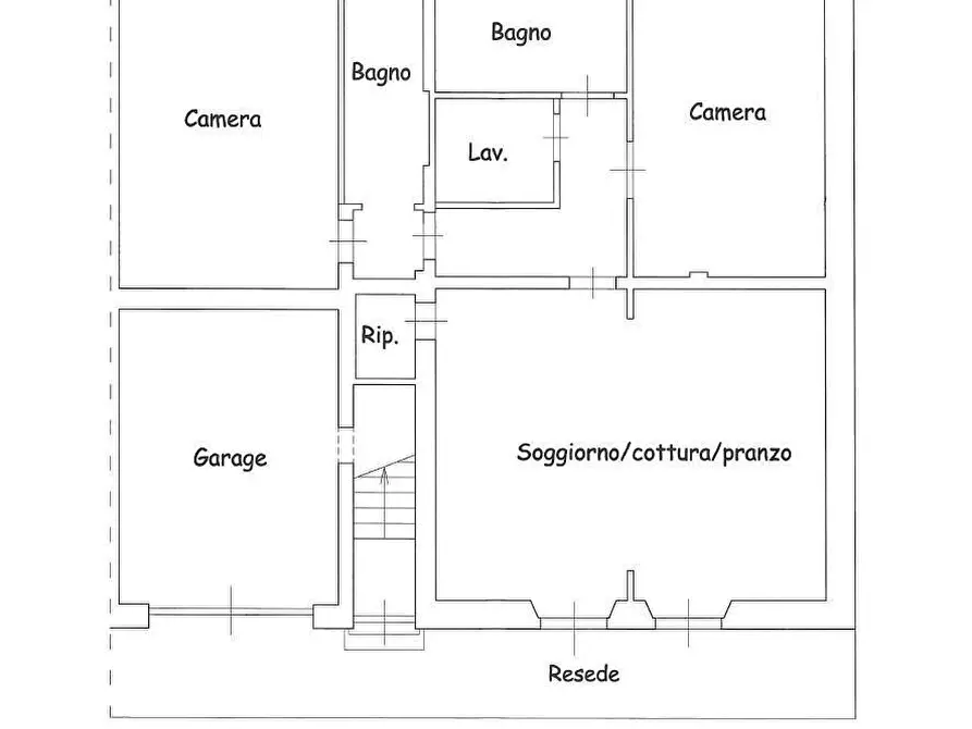 Immagine 3 di Appartamento in vendita  a Cascina