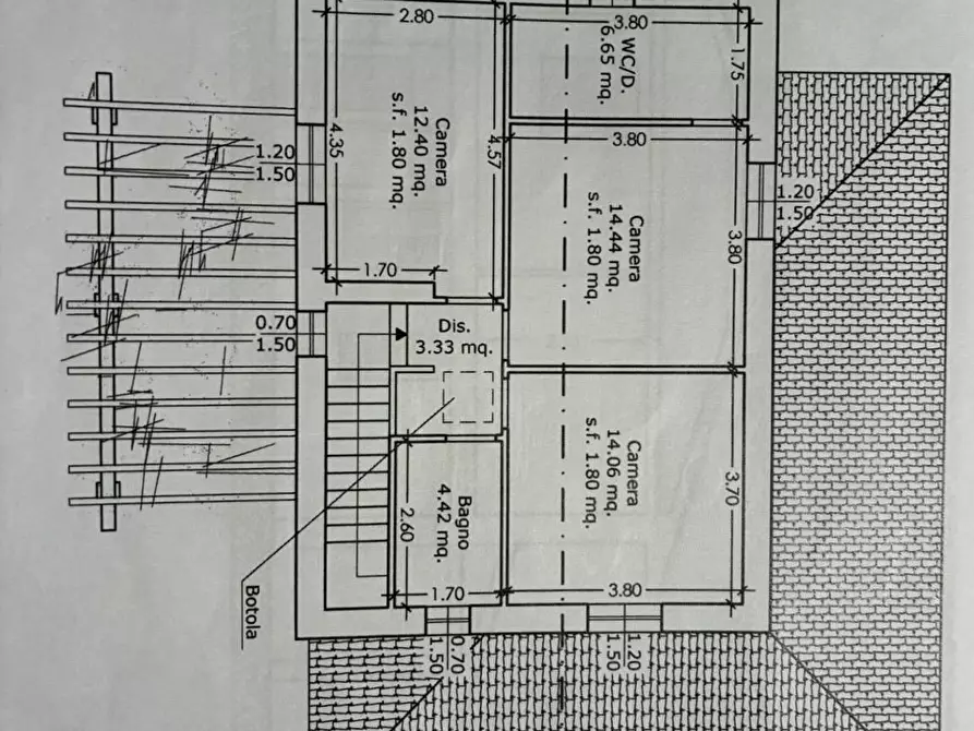 Immagine 2 di Villa in vendita  a Capannori
