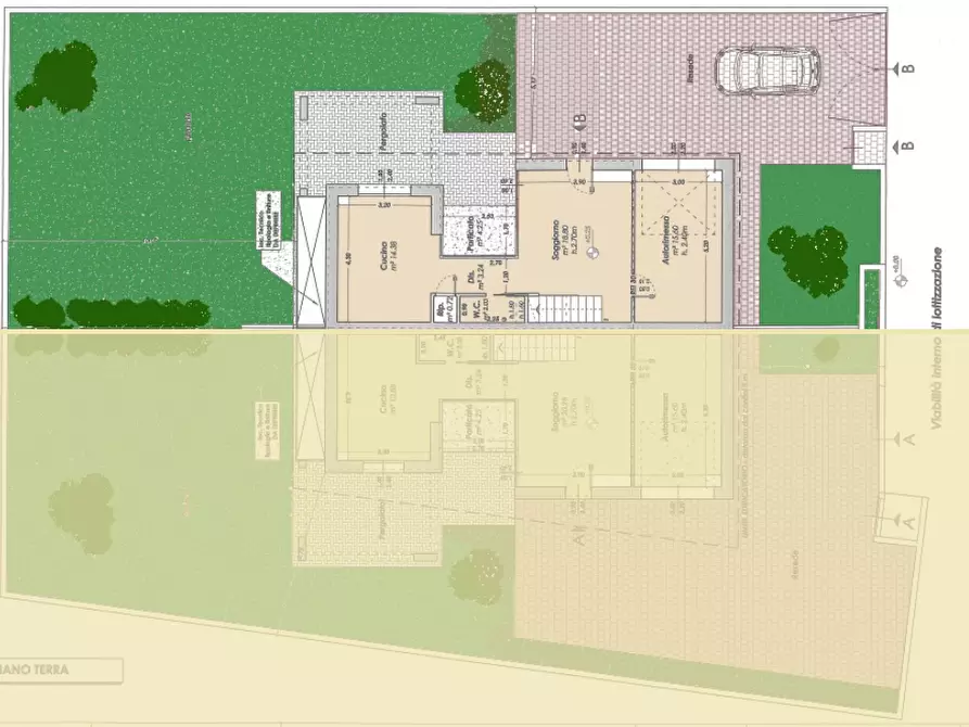 Immagine 1 di Casa bifamiliare in vendita  a San Miniato