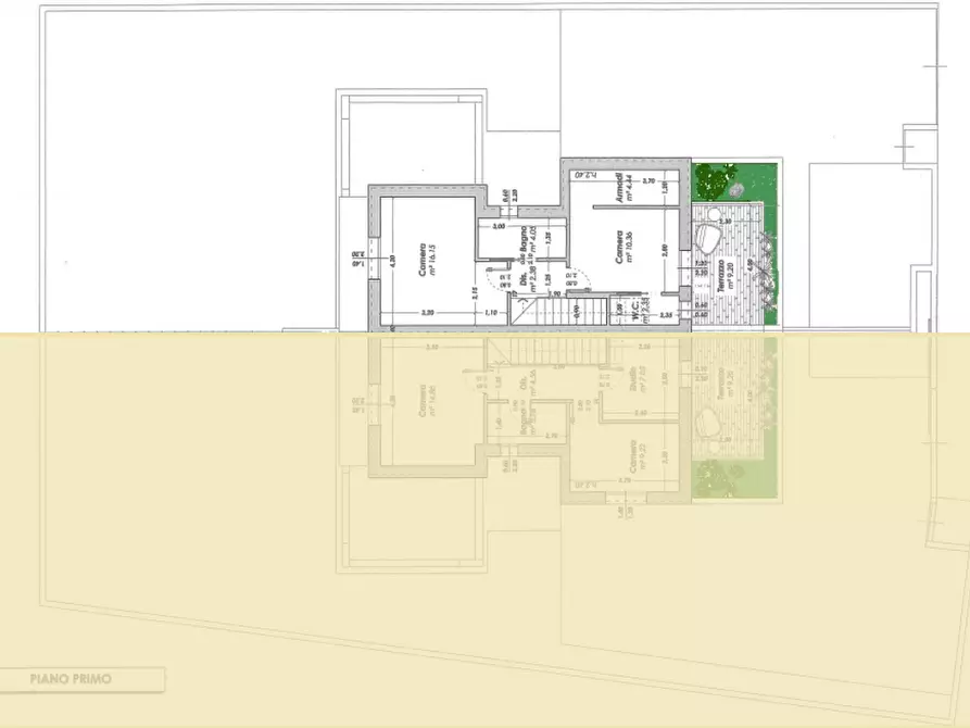 Immagine 2 di Casa bifamiliare in vendita  a San Miniato