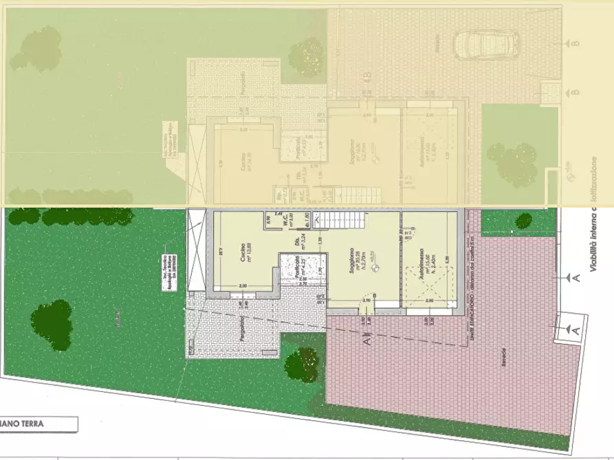 Immagine 1 di Casa bifamiliare in vendita  a San Miniato