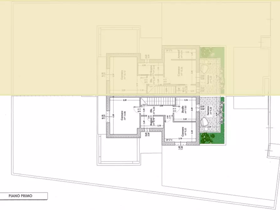 Immagine 2 di Casa bifamiliare in vendita  a San Miniato