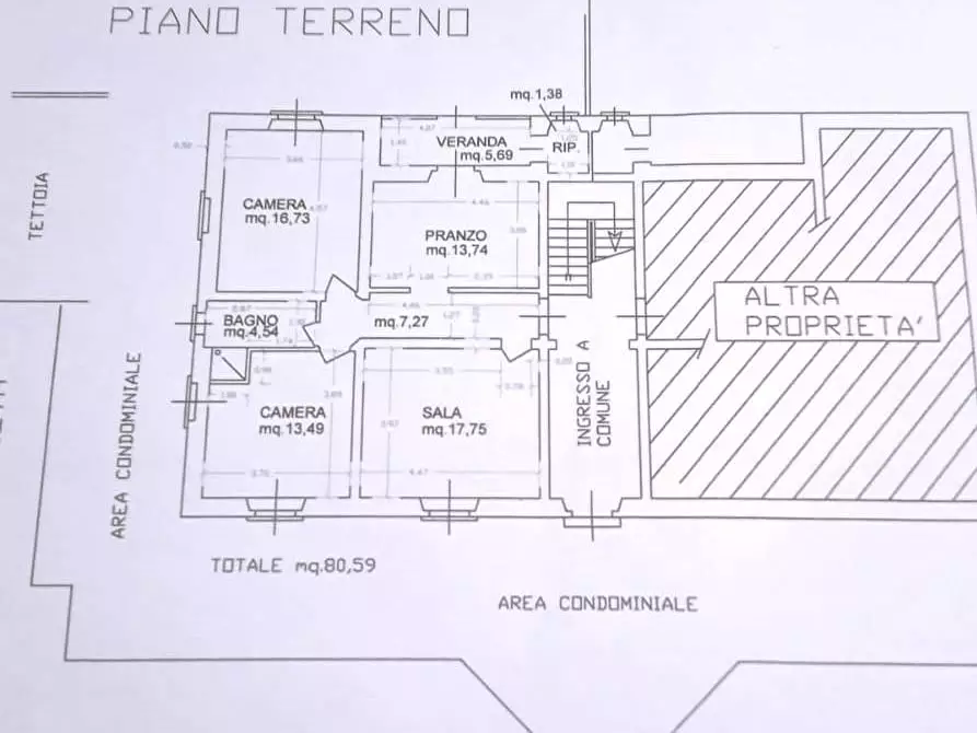 Immagine 10 di Casa quadrifamiliare in vendita  a Rosignano Marittimo