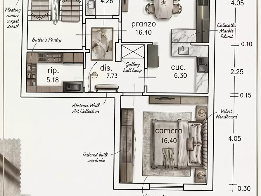 Immagine 5 di Appartamento in vendita  a Empoli