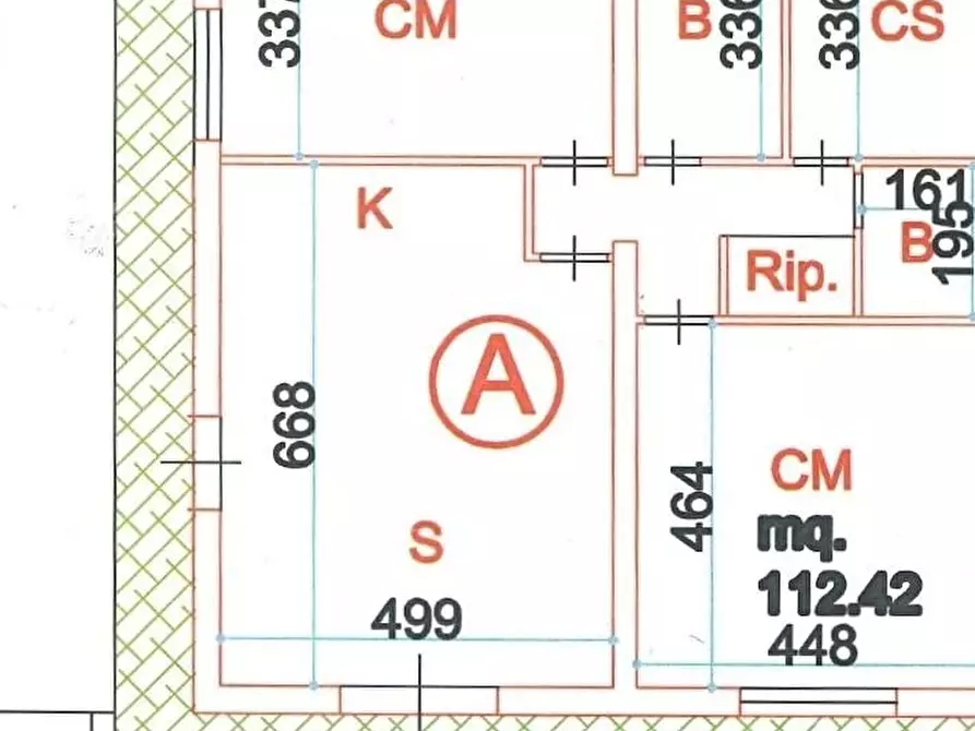 Immagine 2 di Appartamento in vendita  a Cascina