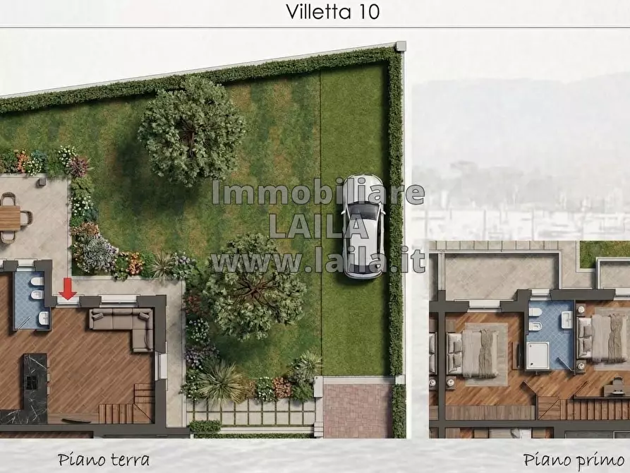 Immagine 4 di Villetta a schiera in vendita  a Montignoso