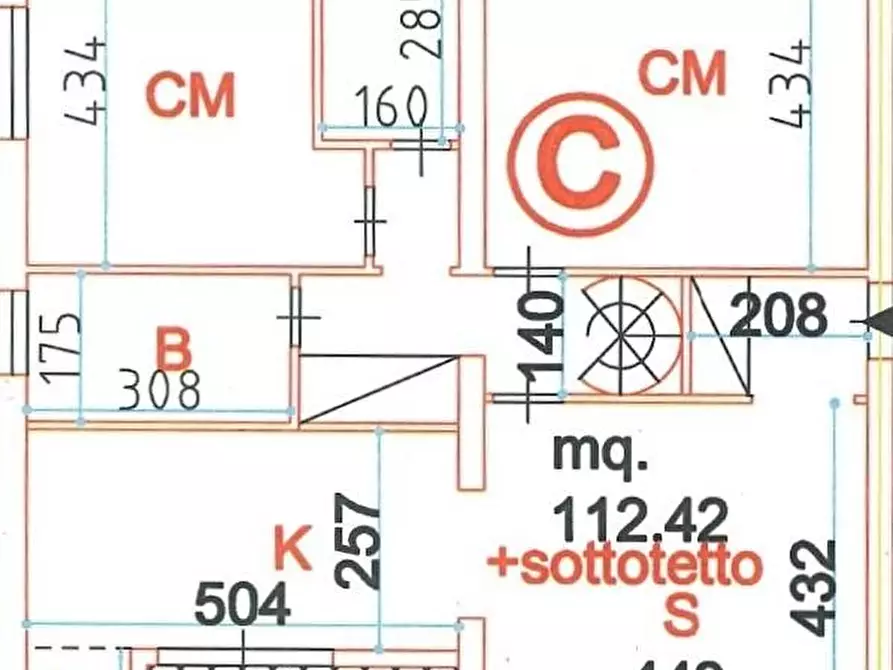 Immagine 2 di Appartamento in vendita  a Cascina