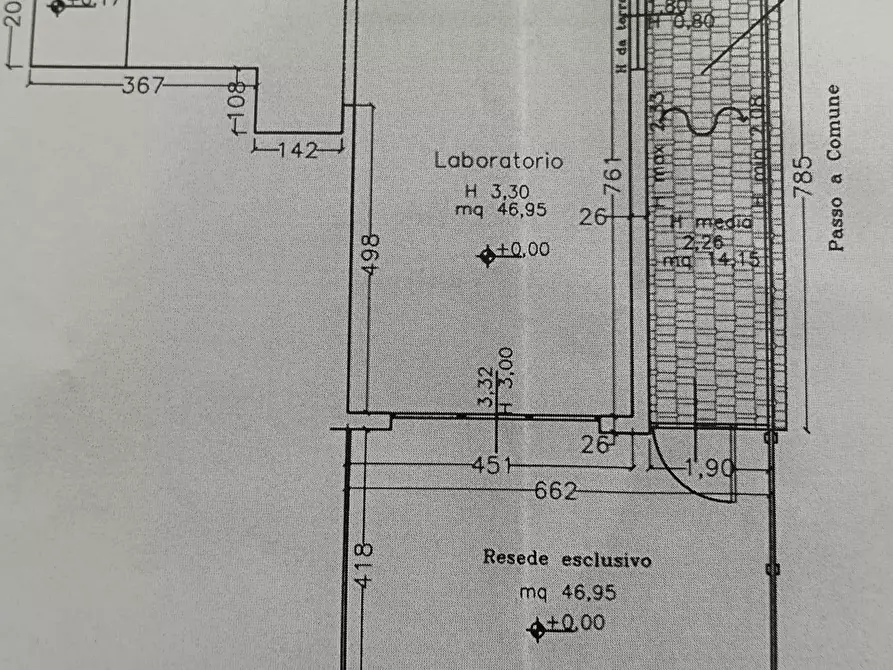 Immagine 1 di Laboratorio in vendita  a Empoli