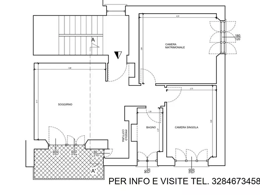Immagine 16 di Appartamento in vendita  a Grosseto