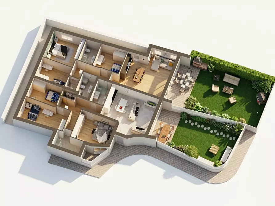 Immagine 4 di Appartamento in vendita  a Ponsacco