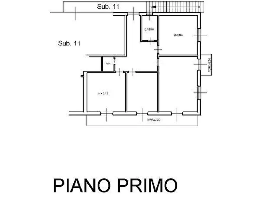 Immagine 16 di Appartamento in vendita  a Carrara
