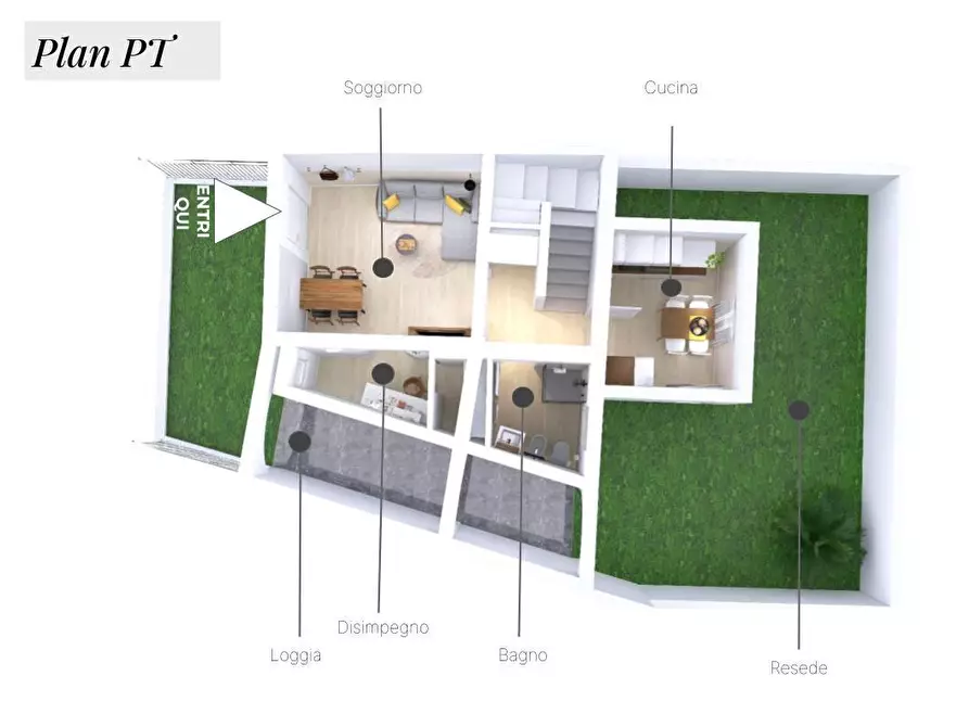 Immagine 12 di Terratetto in vendita  a Santa Croce Sull'arno