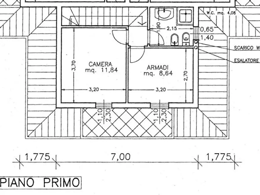 Immagine 17 di Casa semindipendente in vendita  a Massa