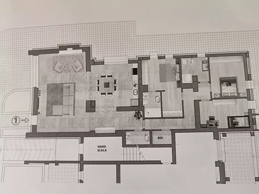 Immagine 13 di Casa quadrifamiliare in vendita  a Empoli