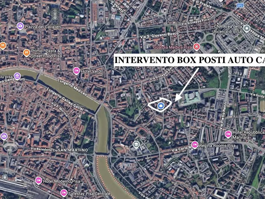 Immagine 6 di Garage in vendita  a Pisa