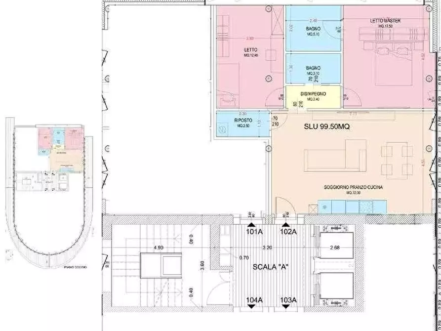 Immagine 1 di Appartamento in vendita  a Pisa