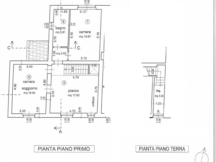 Immagine 10 di Appartamento in vendita  a Vecchiano